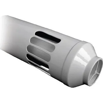 Kouřovod Horizontální vyústění DN60/100, L-1000mm, bílá - Al-koncentrické 012