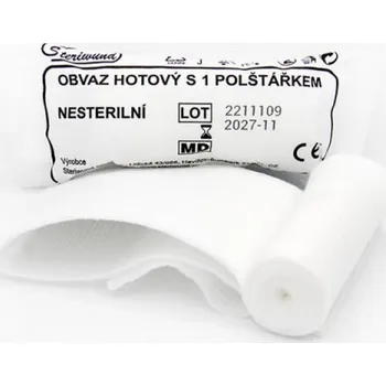 Steriwund Obvaz hotový s 1 polštářkem nesterilní 8 cm