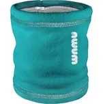 WAMU Dětský fleecový nákrčník, mentolová (kolekce DINOSAUŘI) M