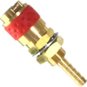 Příslušenství ke svářečce Rychlospojka vodní samice červená 6mm