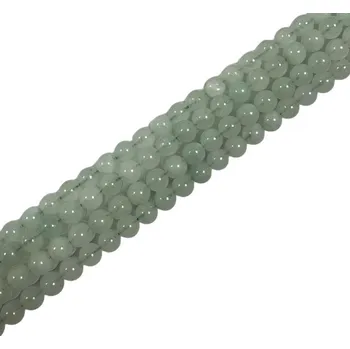 Korálek Achát mentolová 8mm šňůra