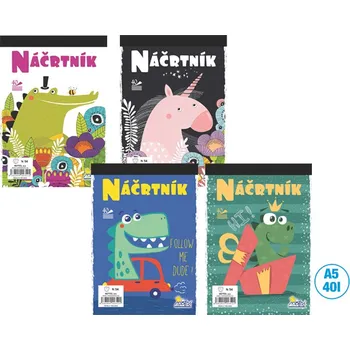 Náčrtník A5 40l N54
