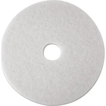 Podlahový mycí stroj Pad bílý s přírodním vláknem - vysokootáčkový 432 mm / 17 in