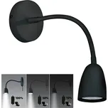 Brilagi - LED Stmívatelná nástěnná lampička LED/4W/230V černá
