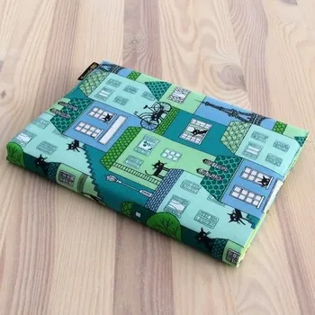 Obal na knihu Obal na knihu Domečky tyrkysové, UNI-M1030