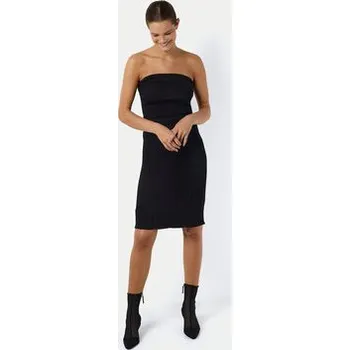 Dámské šaty Noisy May Džínové šaty Mira 27031683 Černá Slim Fit XS