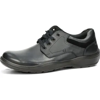 Pánské polobotky Jomos pánské kožené polobotky - černé