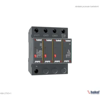 Přepěťová ochrana Hakel 24531 HSA-275/3+1 SPD typ 2+3