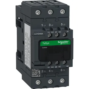 Stykač Schneider Electric LC1D40AS7 3P Everlink stykač AC3 440V 40A cívka 500V AC 50/60Hz