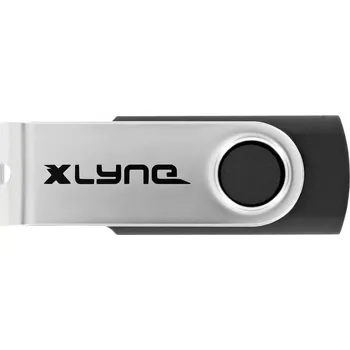 USB flash disk Xlyne USB flash disk Retail 32 GB černá/stříbrná 7603200 USB-C®