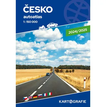 Česko autoatlas 1:150 000 2024/2025 -…