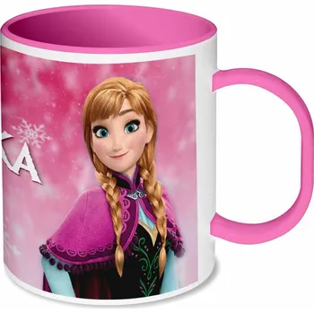 Gravírování Plastový fotohrnek s růžovým vnitřkem a uchem