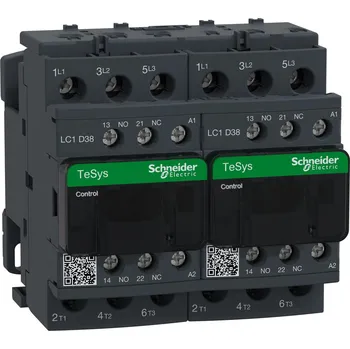 Stykač Schneider Electric LC2D38B7 Reverzační Stykač 38A 1"Z" +1"V" 24V 50/60Hz