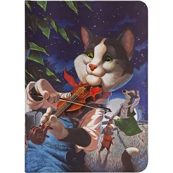 Blok Zápisník Merrymakers / Cat and the Fiddle / Midi / Lined