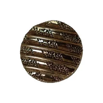 Knoflík Knoflík dámský DILL 250641 ZLATÝ PLASTOVÝ - Zlatá, 20 mm