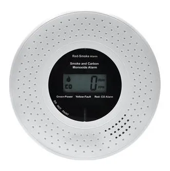 Zabezpečovací technika Detektor kouře a oxidu uhelnatého Solight 1D39A