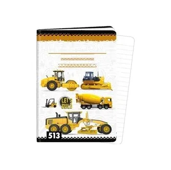 Sešit Argus Linkovaný školní sešit s okrajem 513 Lets Build A5