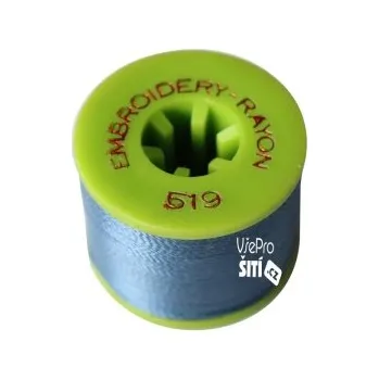 Nit Nit vyšívací Rayon b.519 - Modrá, 200m