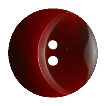 Knoflík Knoflík dámský 330386 červený - Červená, 17mm