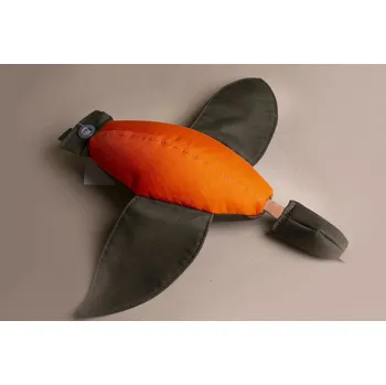 tréninková pomůcka pro psa Bracco Aport Dummy Atrapa Kachna 800g khaki/oranž