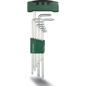 Klíč PARKSIDE® Sada inbusových klíčů / Sada klíčů pro vnitřní profily, 11dílná (sada klíčů pro vnitřní profily)