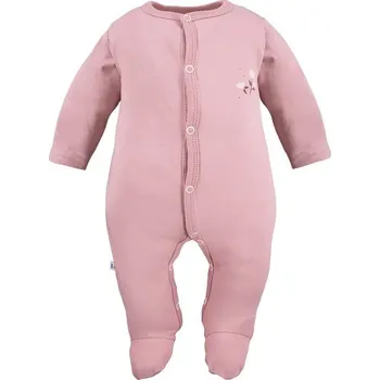 Kojenecký overall Eevi Overal Petite Kytičky RŮŽOVÁ - 68