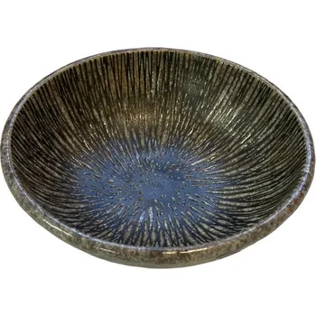 Jídelní miska KIZAMI 200 ml, šedá, keramika, MIJ