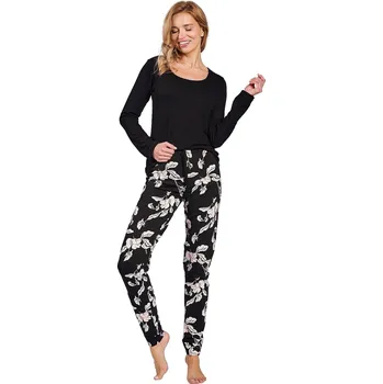 Dámské pyžamo Dámské pyžamo TARO CHARLOTTE 3232 černá XL 0