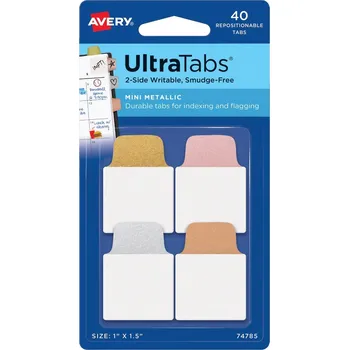 Samolepící bloček Avery Zweckform UltraTabs 74785 Samolepicí záložky 25,4x38,1 mm, 40 ks