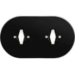 OBZOR DSR 00-00201-1231 Rámeček dvojnásobný skleněný RETRO, černý