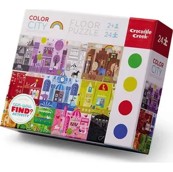 Puzzle: Hledej… Color City/Barevné město (24 dílků)