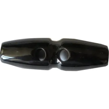 Knoflík Knoflík černý olivka 276388/55 - Černá, 55 mm