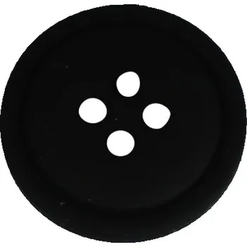 Knoflík Knoflík oblek černý 319932/32 - Černá, 20mm