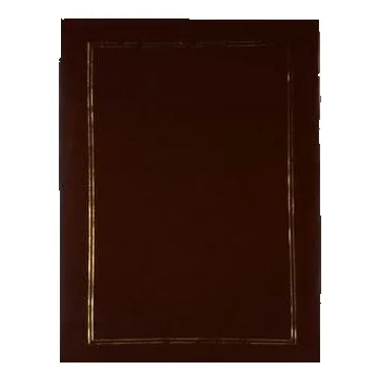 Fotoalbum Jednobarevné fotoalbum, samolepící DRS-10 Vinyl 2 hnědé PL