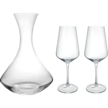 Karafa 1,5 l se 2 sklenicemi sada