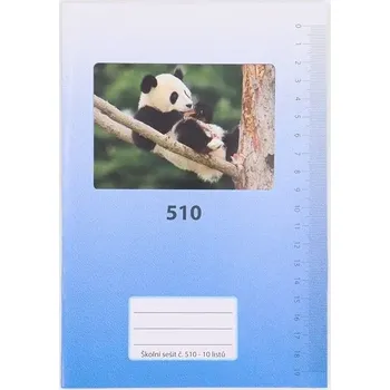 Sešit Sešit hladký A5 Papírna Martiník, 10 listů