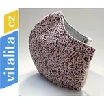 TNG rouška textilní 3-vrstvá M květiny