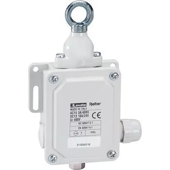 vypínač LOVATO Electric P2L81312 koncový spínač, kovové tělo, 1Z+1V pomalý ktk. bez tlačítka reset