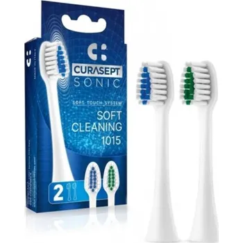 Zubní kartáček Curasept Sonic Compact Soft Cleaning 1015 náhradní hlavice 2ks