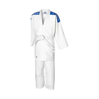 Kimono Mizuno Kodomo with bandbelt Kimono na judo 170 cm, bílá / modrá