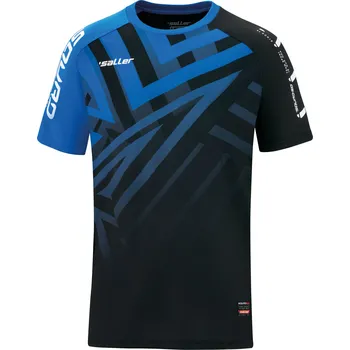 Saller SQUAD50 Tréninkové triko BARVA: 105 modrá-černá-bílá, Velikost: L Výkon a styl pro každý trénink