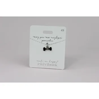 Výtvárné potřeby Přívěsek MAKE ME HAPPY Kost