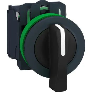 vypínač Schneider Electric XB5FJ21 Ovl. Otočný, zapuštěné provedení, dlouhá páčka, 2 pozice pevné, 1Z