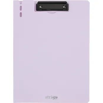 Strigo Dvojdeska STRIGO A4 s horním klipem - fialová 511252