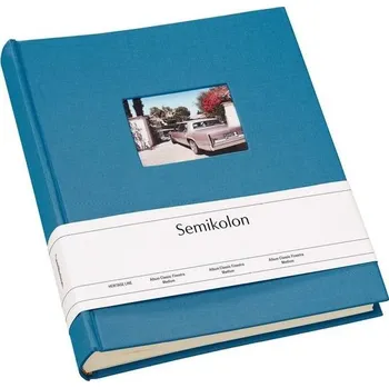 Fotoalbum Album Classic Finestra Medium azzurro