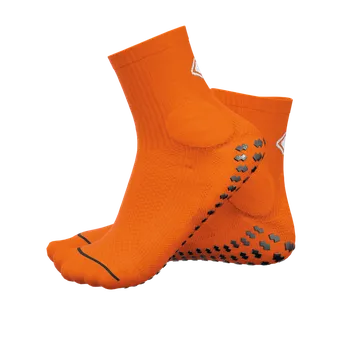 Pánská móda ERREA´ ERREA ENERGY GRIP Tréninkové ponožky BARVA: oranžová, Velikost: XL Protiskluzová technologie | Stabilita | Komfort