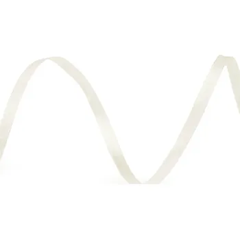 Galanterie Atlasová stuha šíře 3 mm, barva 42 krémová nejsvět.