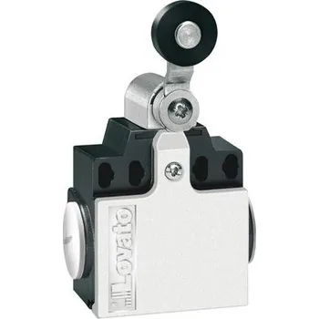 vypínač LOVATO Electric KNE1L02 koncový spínač, kovové tělo, Plastová kladka, ?19x5mm, 2V pomalé