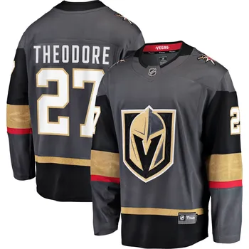 Fanatics Pánský dres Vegas Golden Knights NHL #27 Shea Theodore Breakaway Alternate Jersey Velikost: XXXL