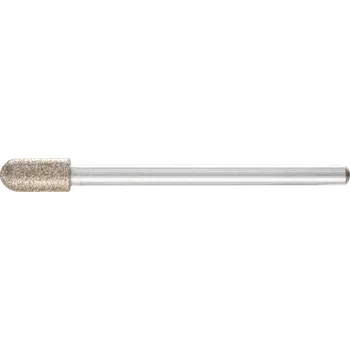 Brusný kotouč Pferd 36525010 | CBN válcové zaoblené brusné tělísko s galvanickým pojivem WR BWR-N 5,0-10/3, B 126